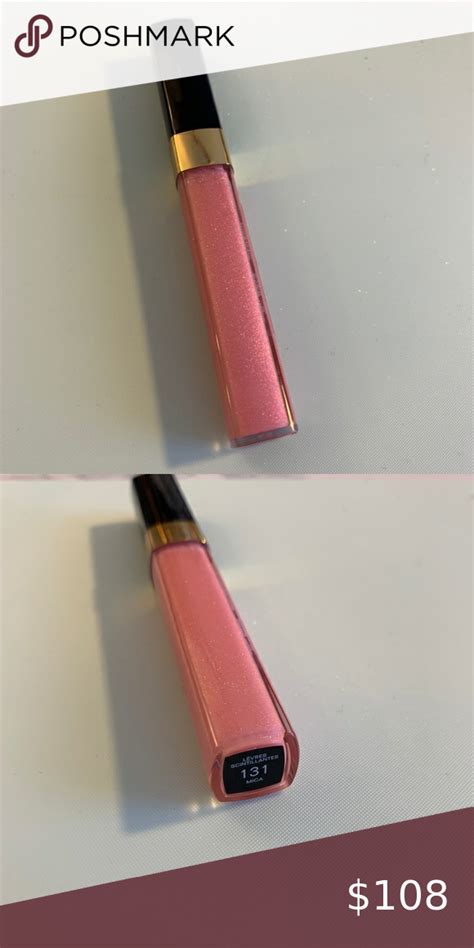 chanel lipgloss gols|discontinued Chanel lip gloss.